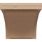 Ekena Millwork 9"W x 9"D x 9"H Wide Helena Rough Cedar Woodgrain TimberThane Corbel, Primed Tan CORUR09X09X09HELRCPR - alternate 3